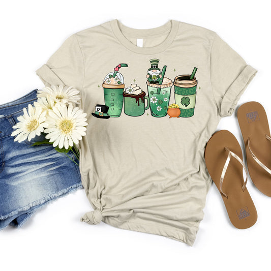 Lucky Sips Teacher Tee – St. Patrick’s Day Edition - MariROsa Craft Shop