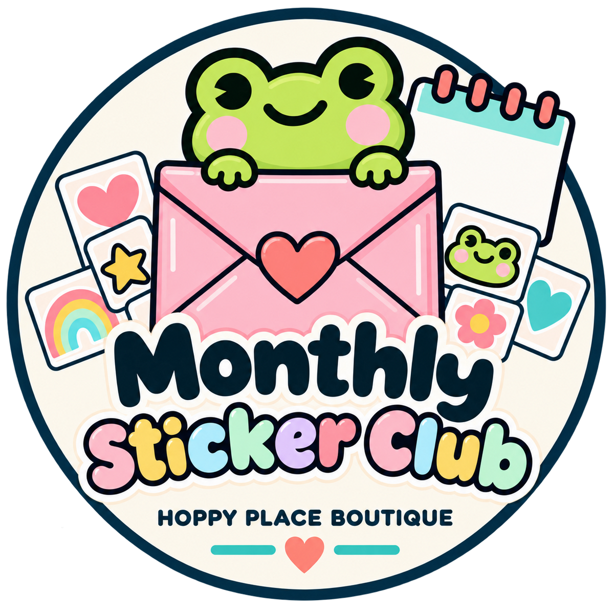 Monthly Sticker Club