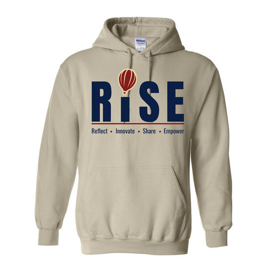 RISE TVUSD Navy Hooded Sweatshirt