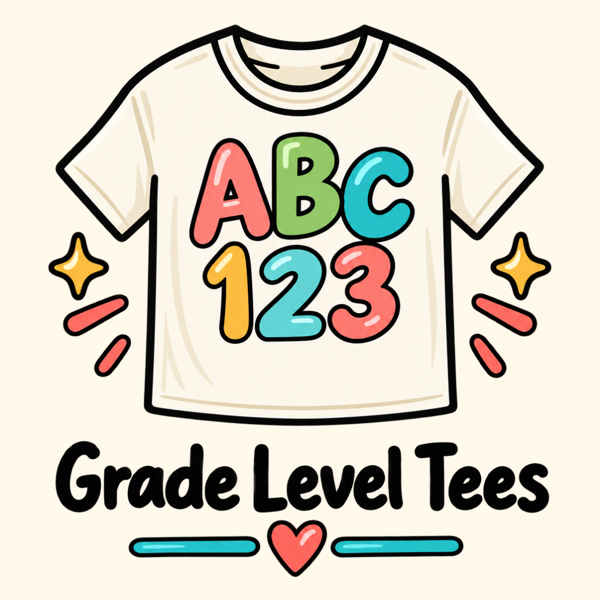 Grade Level Tees