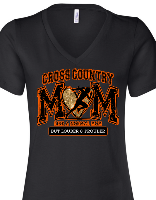 Cross Country Mom T-Shirt - MariROsa Craft Shop
