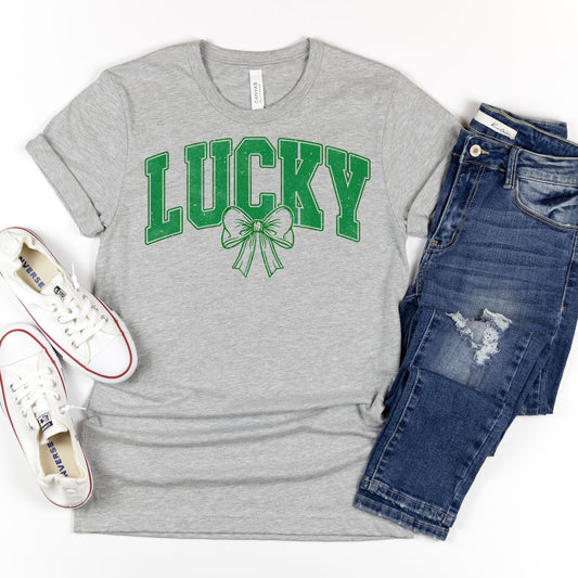 Lucky Bow Tee - MariROsa Craft Shop