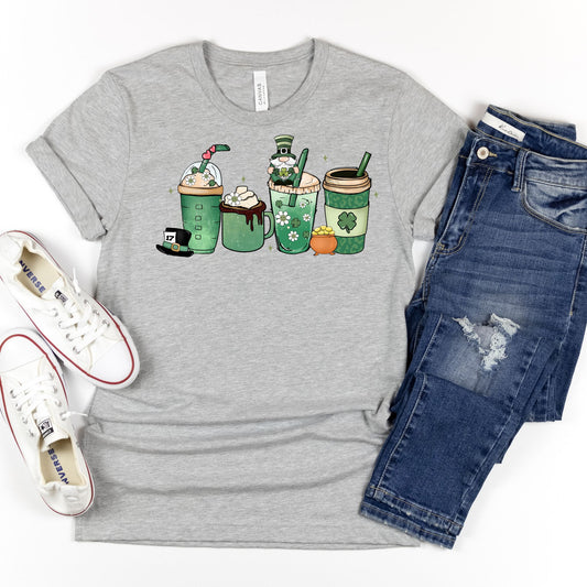 Lucky Sips Teacher Tee – St. Patrick’s Day Edition - MariROsa Craft Shop