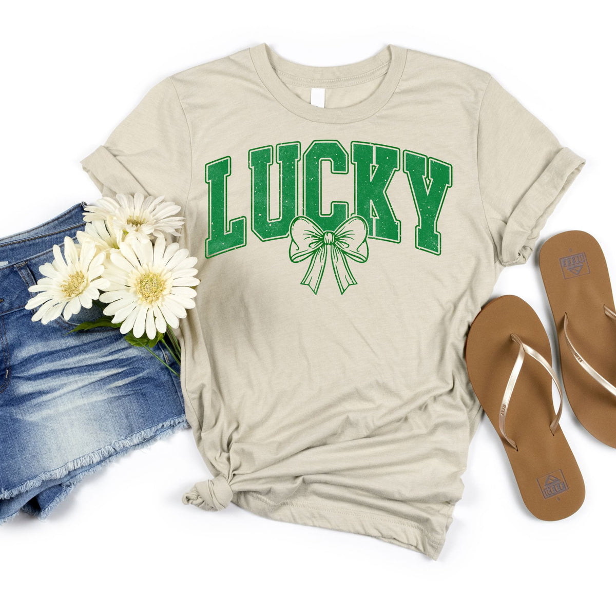 Lucky Bow Tee - MariROsa Craft Shop