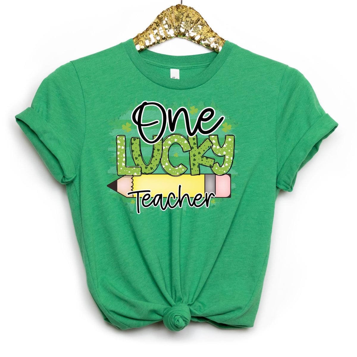One Lucky Teacher - MariROsa Craft Shop