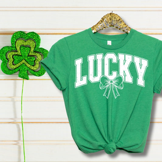 Lucky Bow Tee - MariROsa Craft Shop