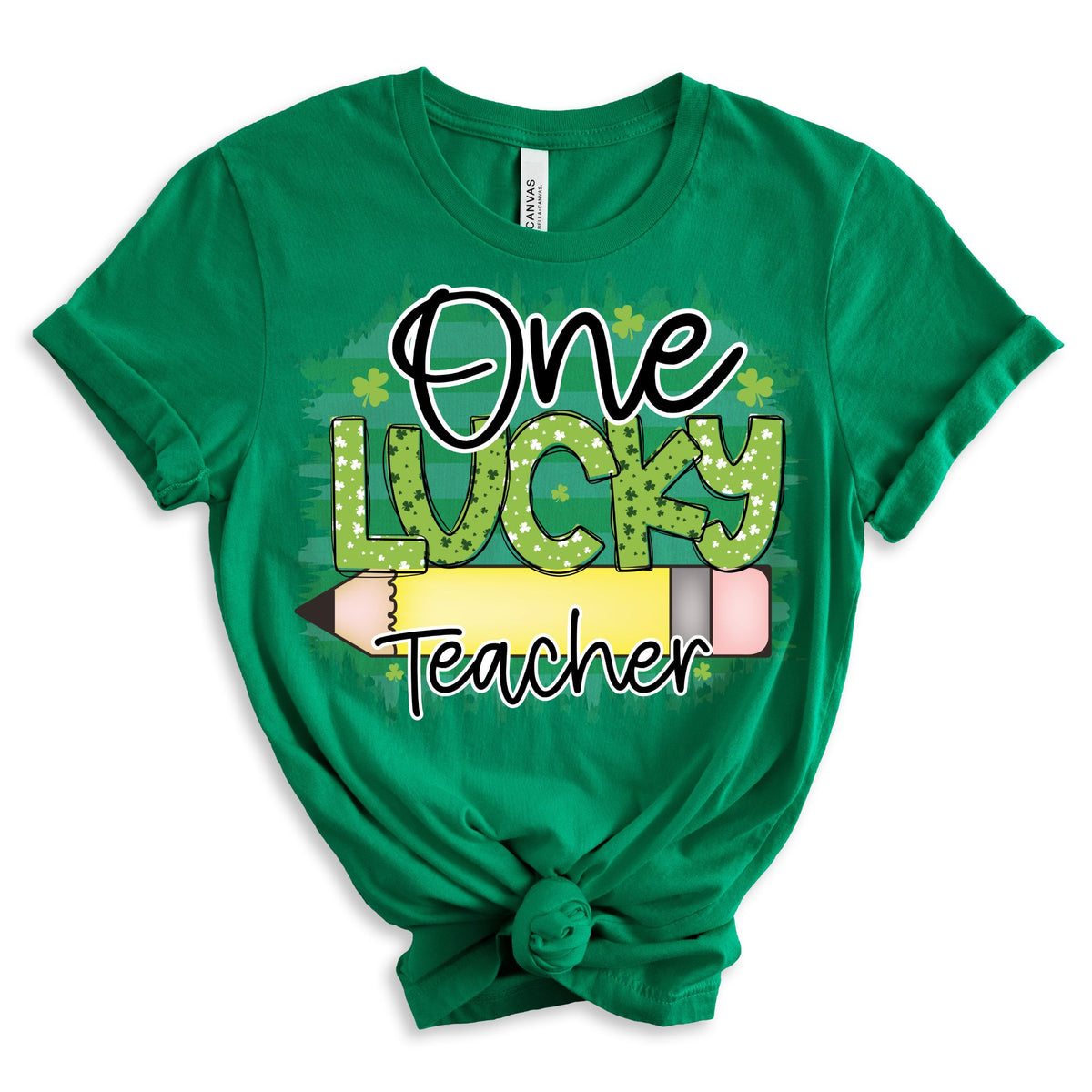 One Lucky Teacher - MariROsa Craft Shop