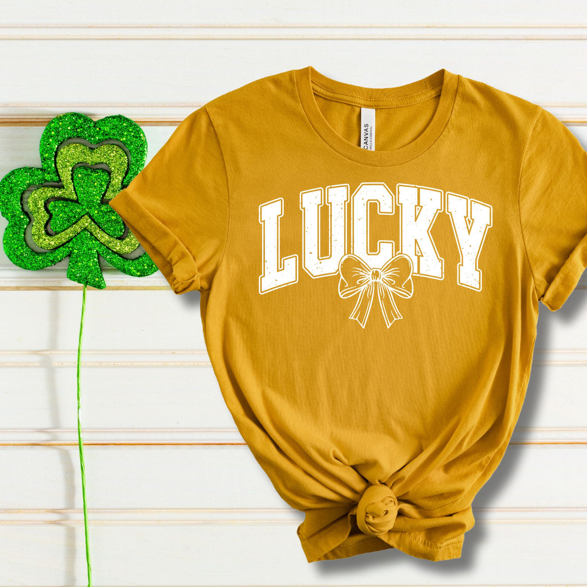 Lucky Bow Tee - MariROsa Craft Shop
