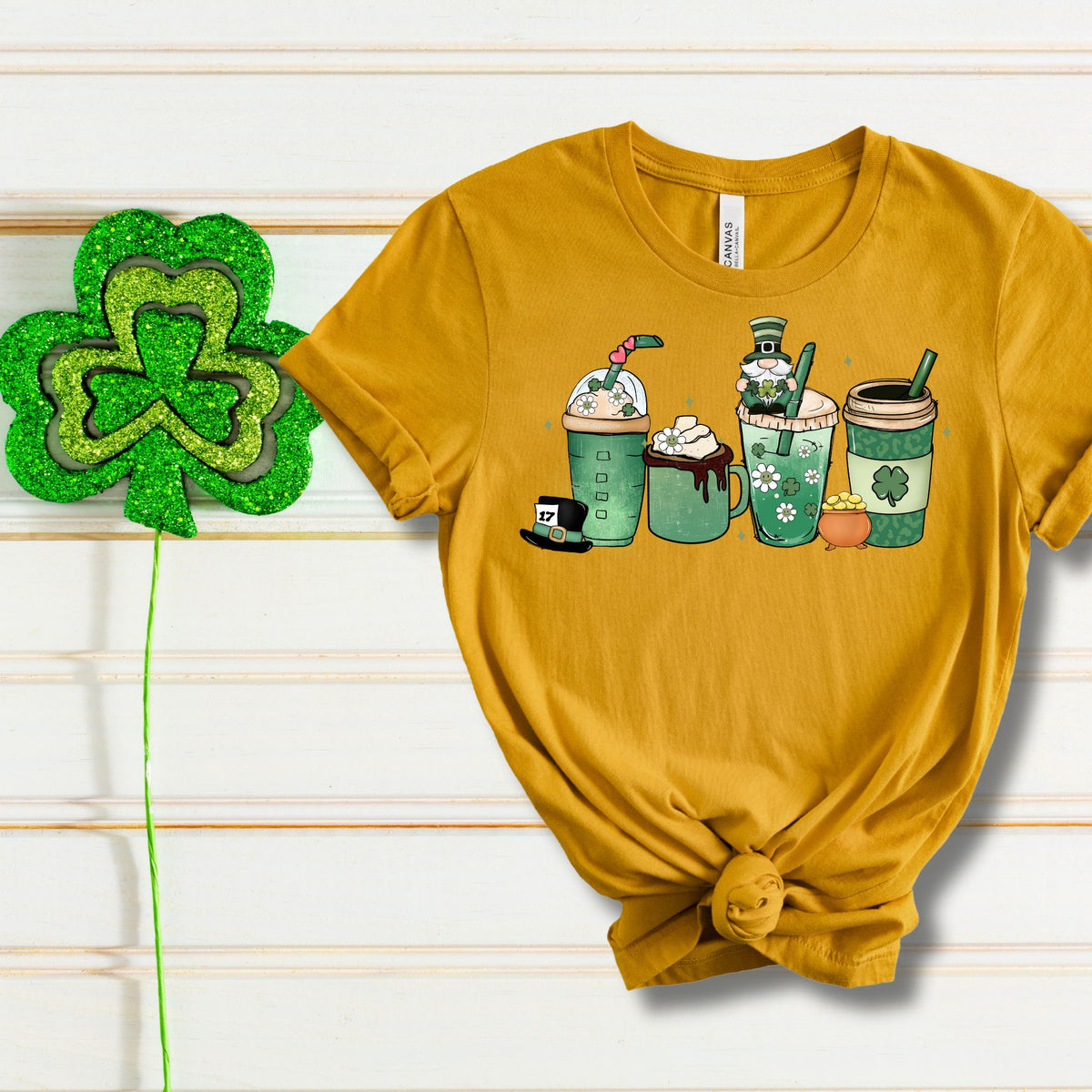 Lucky Sips Teacher Tee – St. Patrick’s Day Edition - MariROsa Craft Shop