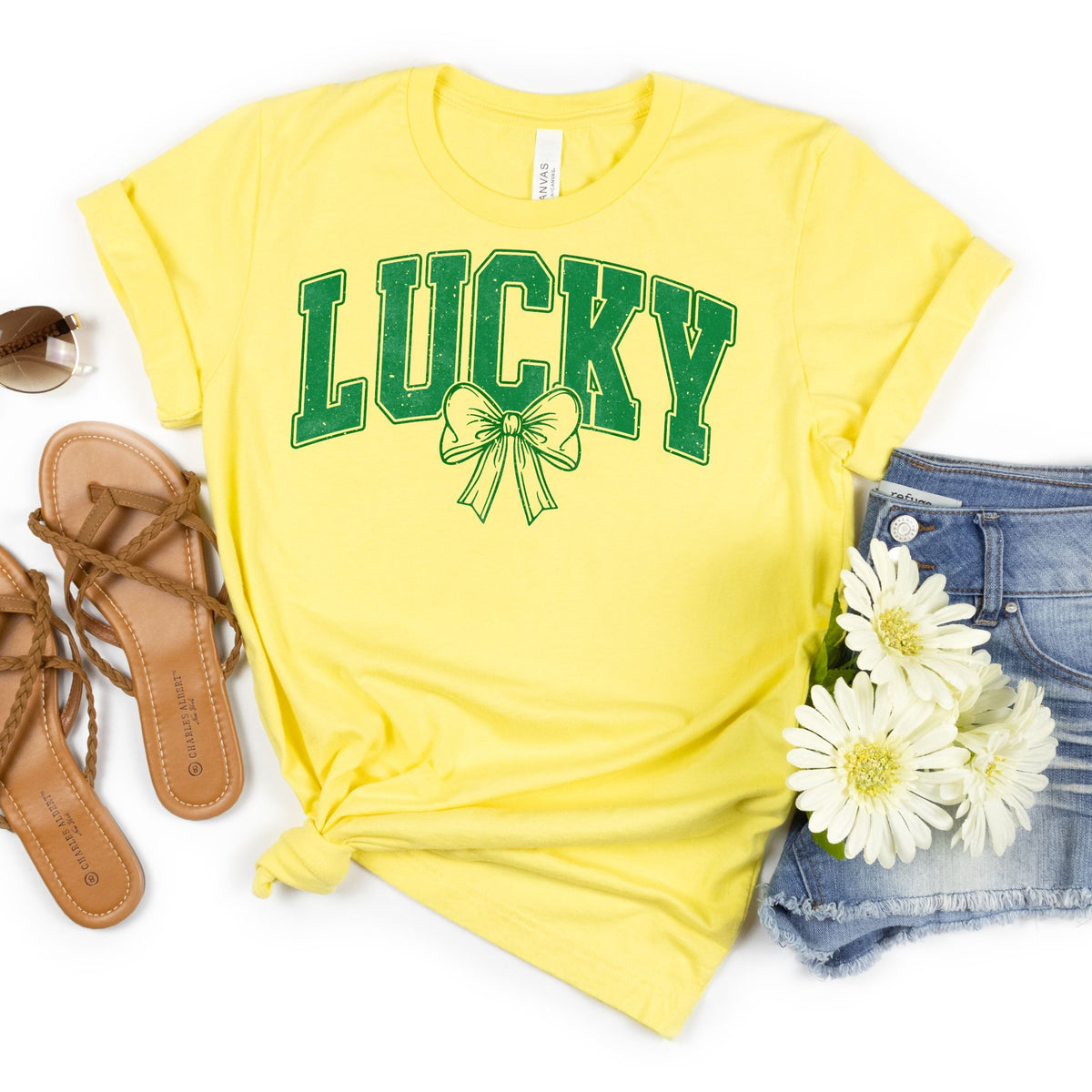 Lucky Bow Tee - MariROsa Craft Shop