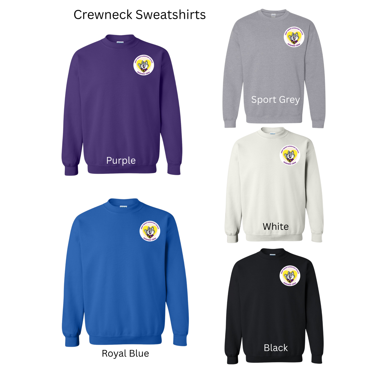 ARES Kindness Crew- Crew Sweatshirt - MariROsa Craft Shop