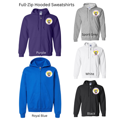 ARES Kindness Crew Full-ZIP Hooded Sweatshirt - MariROsa Craft Shop