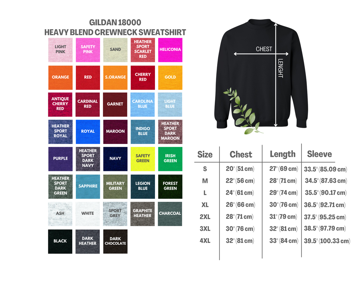 Custom Crew Sweatshirt - MariROsa Craft Shop