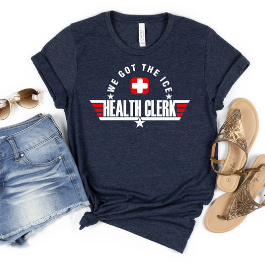 Health Clerk Tee - MariROsa Craft Shop