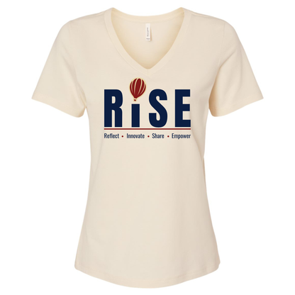 RISE TVUSD Women's V-Neck Tee
