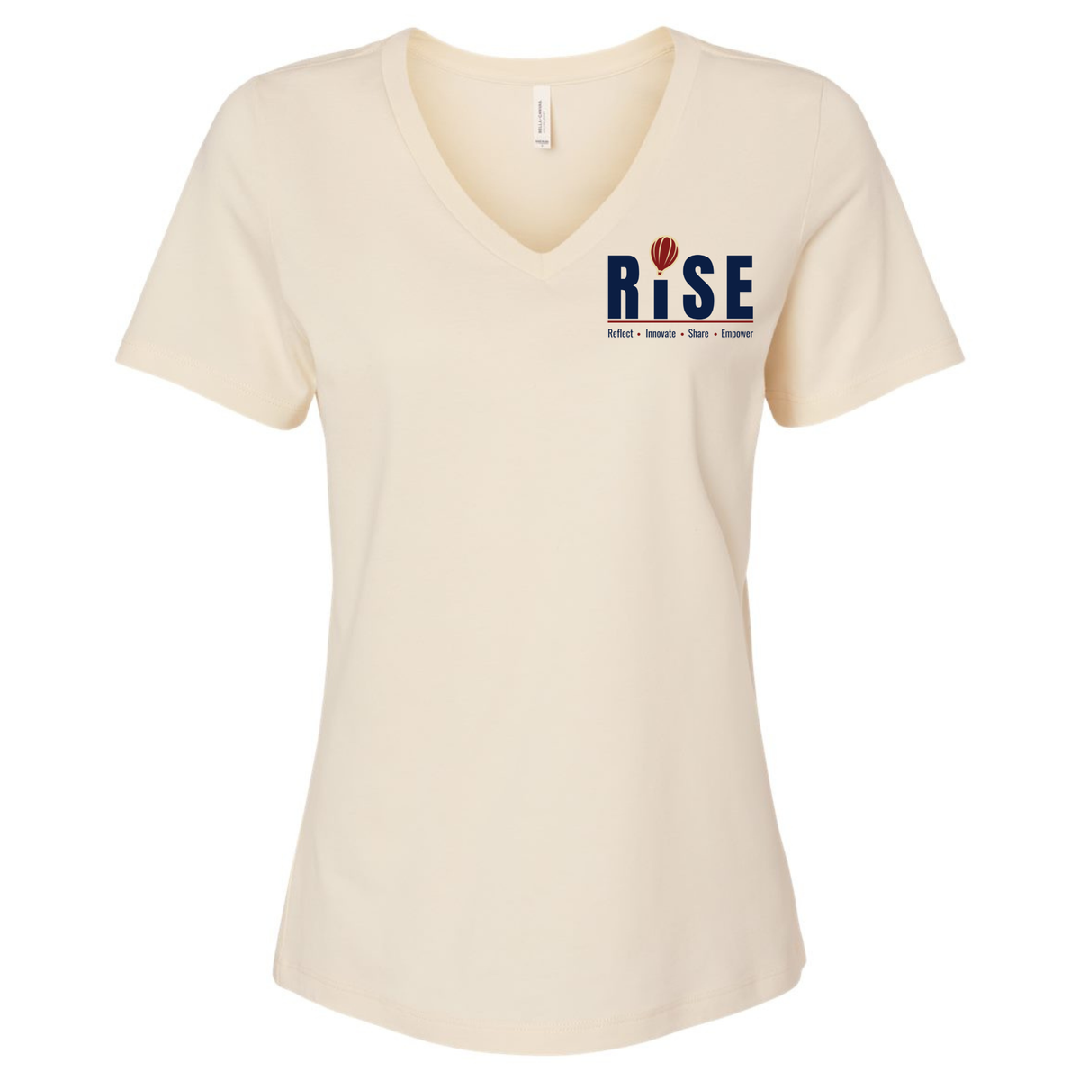 RISE TVUSD Women's V-Neck Tee