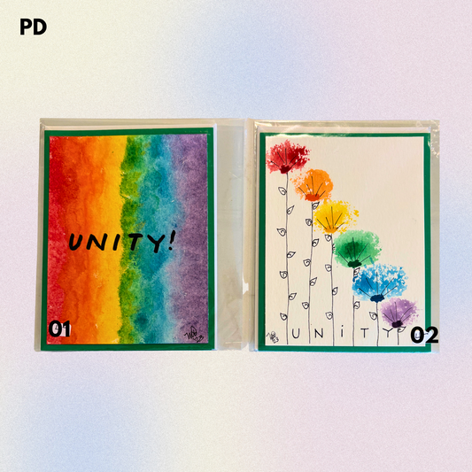 Pride Hand-Painted Greeting Cards - MariROsa Craft Shop