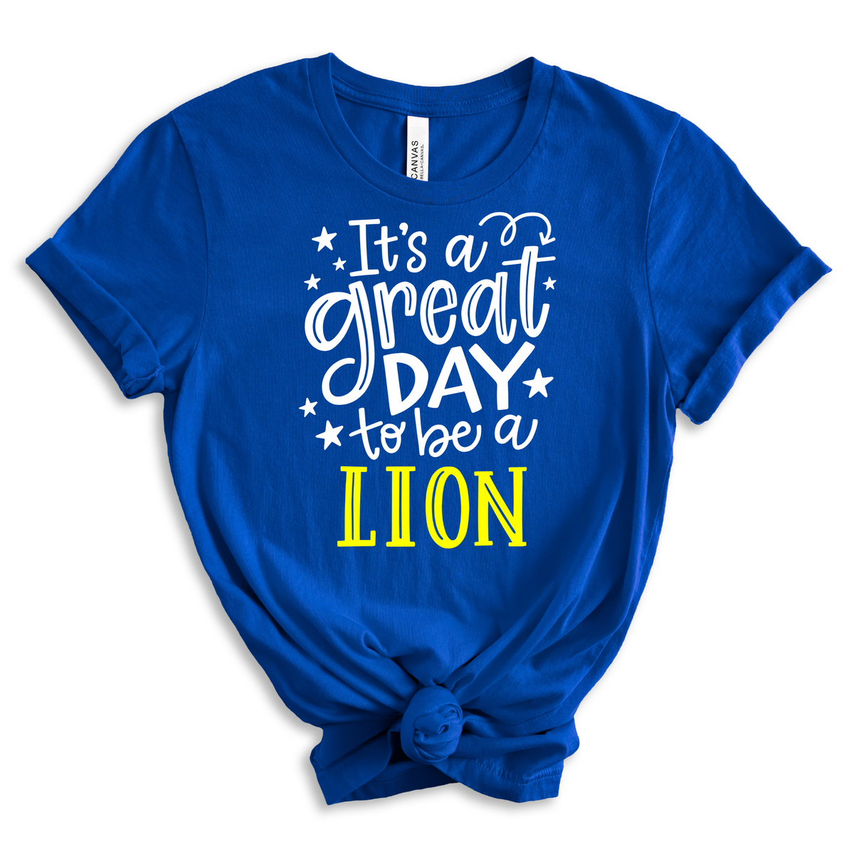 It's a Great Day to be a LION tee - MariROsa Craft Shop