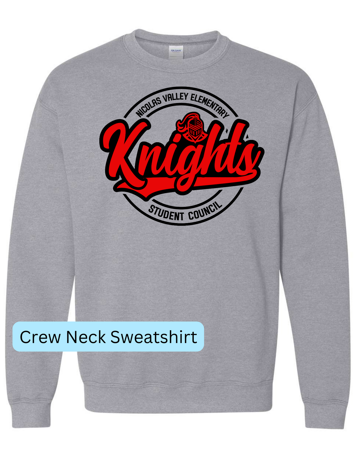 NVES Student Council Crew Sweatshirt - MariROsa Craft Shop