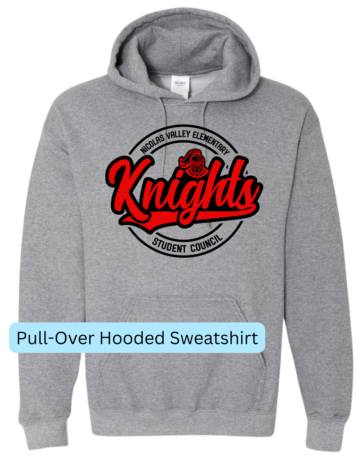 NVES Student Council Hooded Sweatshirt - MariROsa Craft Shop