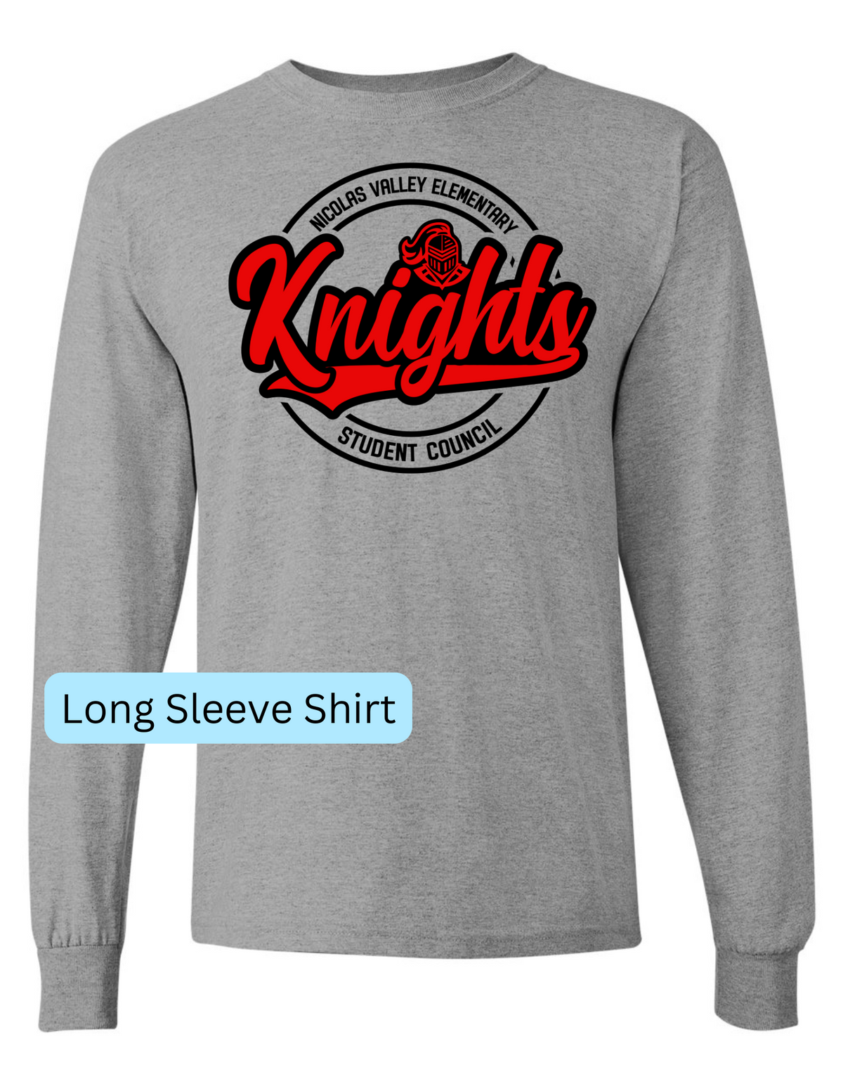 NVES Student Council Long Sleeve Shirt - MariROsa Craft Shop