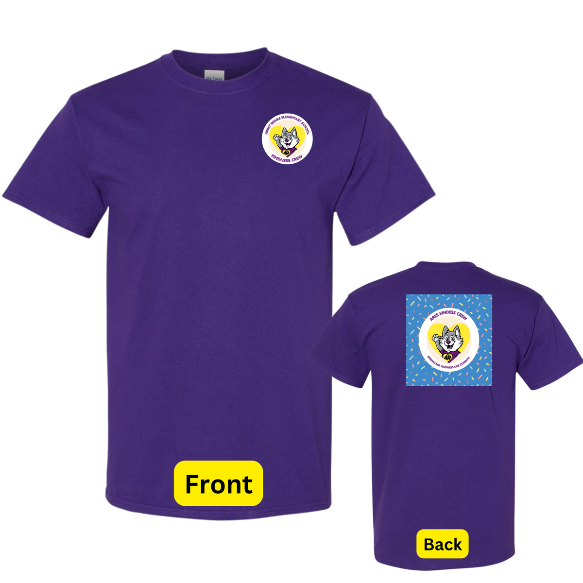 ARES Kindness Crew T-Shirt - MariROsa Craft Shop