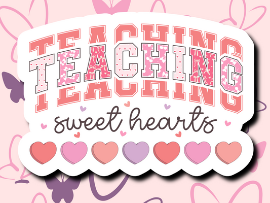 Teaching Sweethearts Sticker - MariROsa Craft Shop