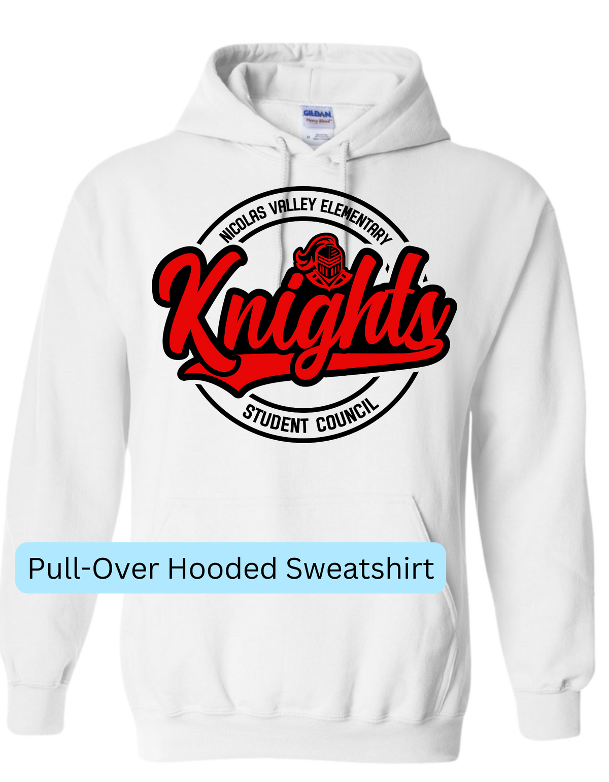 NVES Student Council Hooded Sweatshirt - MariROsa Craft Shop