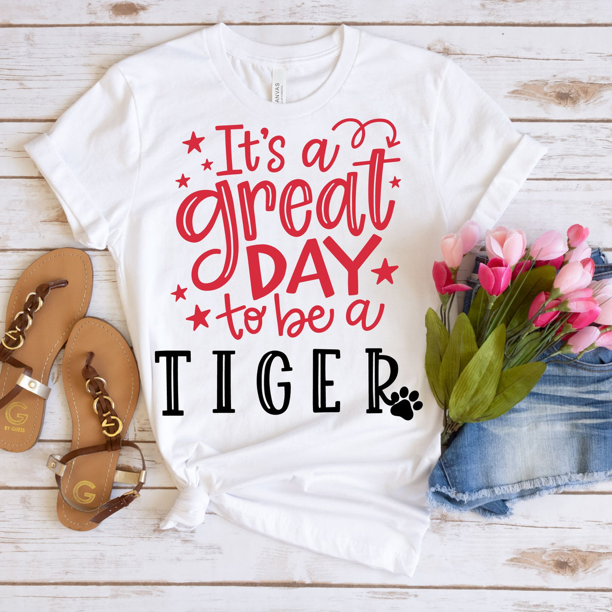 It's a Great Day to be a Tiger Apparel - MariROsa Craft Shop