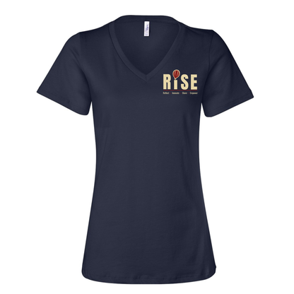 RISE TVUSD Women's V-Neck Tee