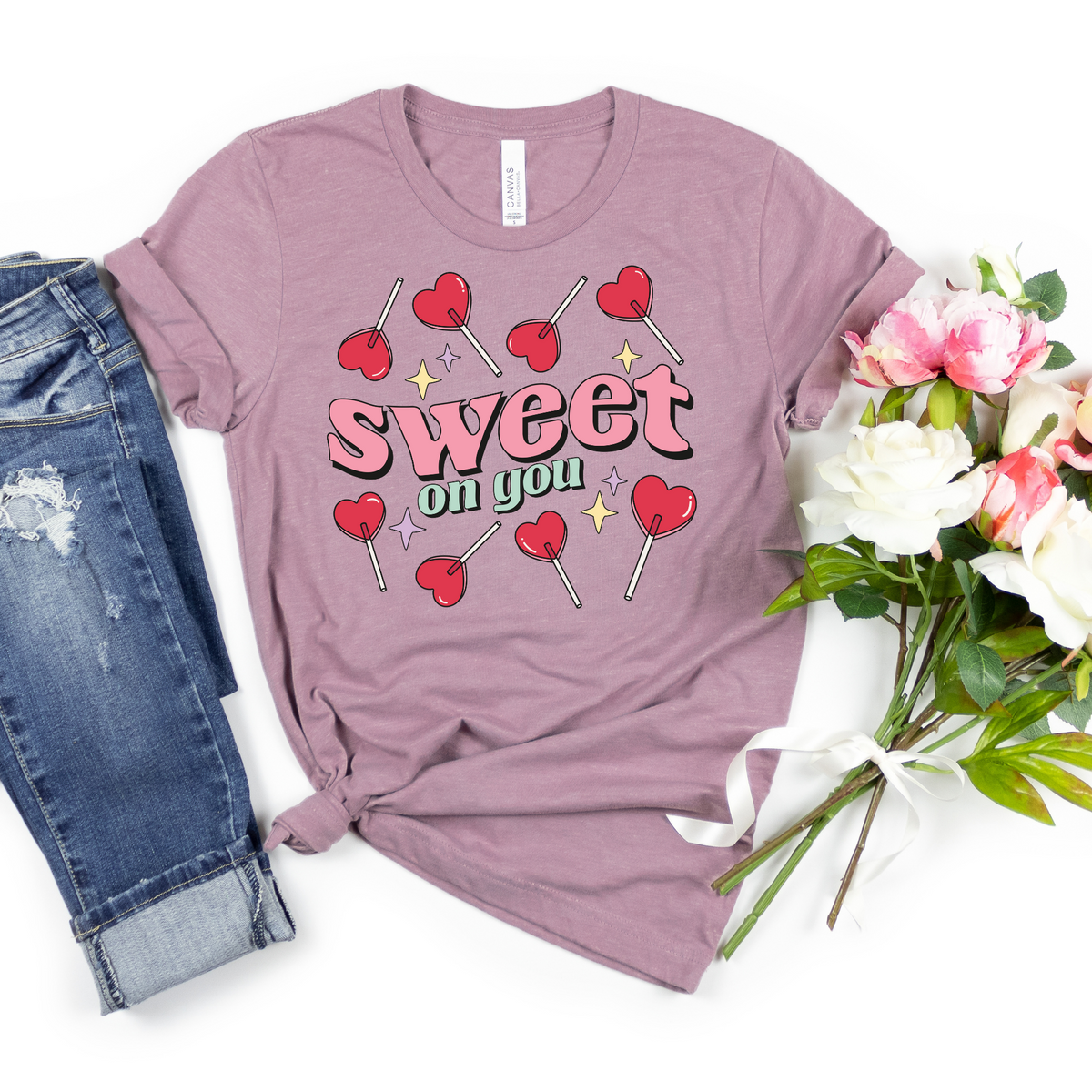 Sweet on You Tee - MariROsa Craft Shop
