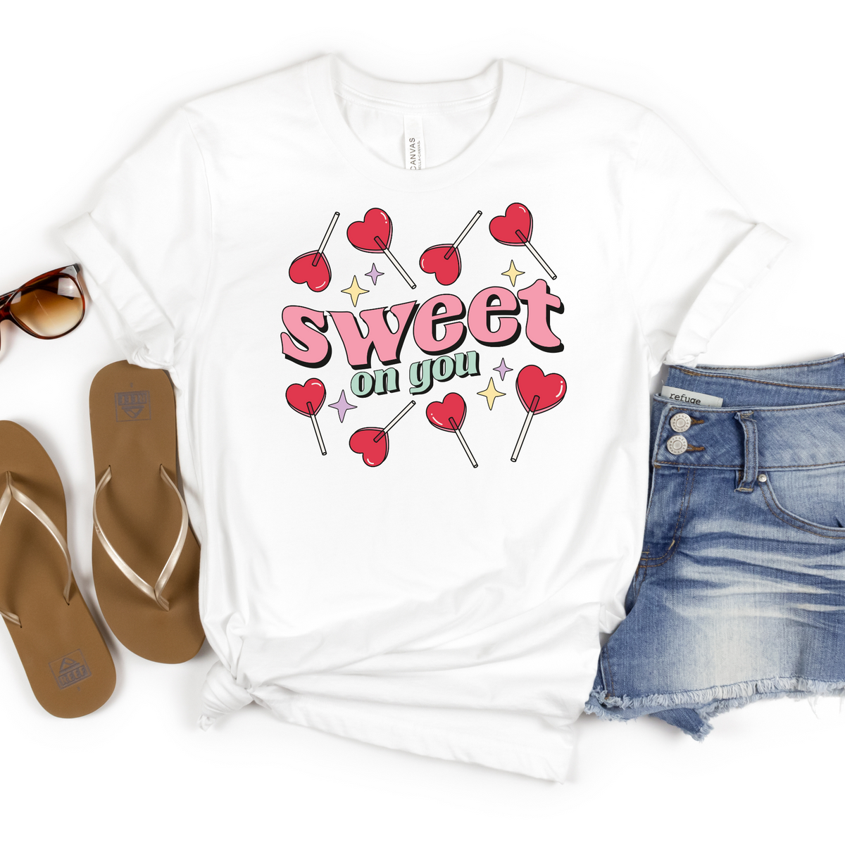 Sweet on You Tee - MariROsa Craft Shop
