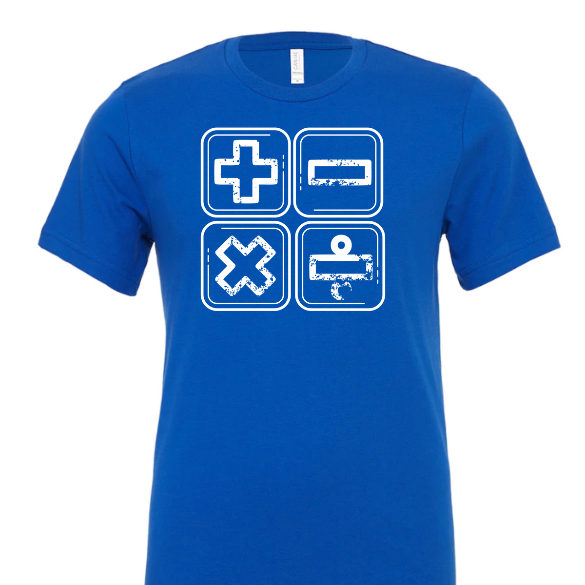 Math Symbols Tee - MariROsa Craft Shop